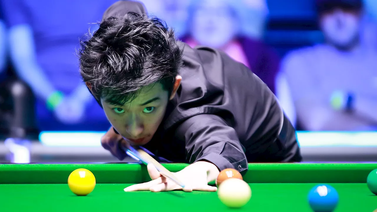 English Open: Wu Yize aus China nach klarem Sieg gegen Ishpreet Singh Chadha im Finale gegen Neil Robertson