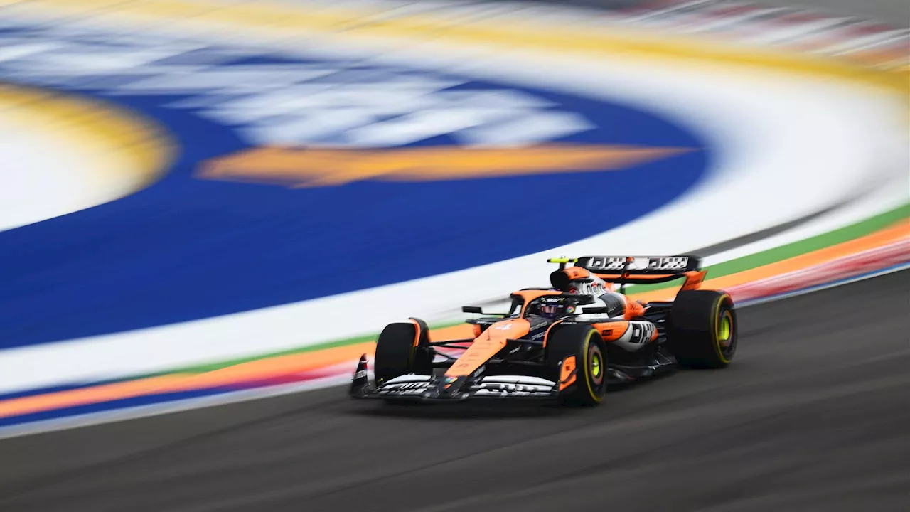 Lando Norris (McLaren) glace la concurrence avant la qualification