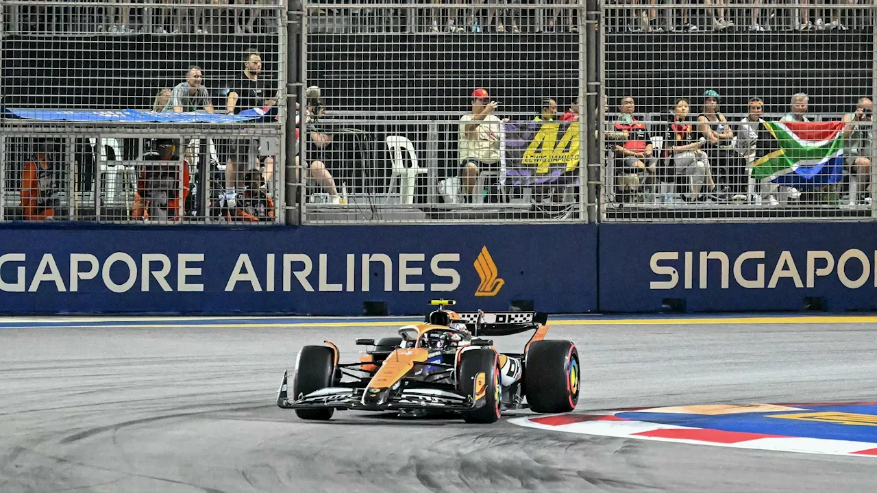 Qualification : Lando Norris en pole position, Max Verstappen en première ligne