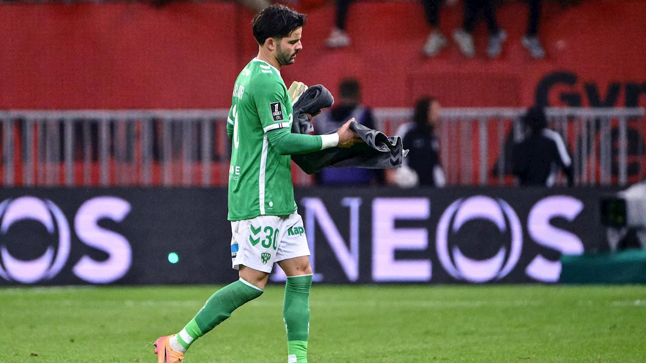 'Reposez-vous bien' : les supporters de Saint-Etienne en colère après la déroute à Nice (8-0)