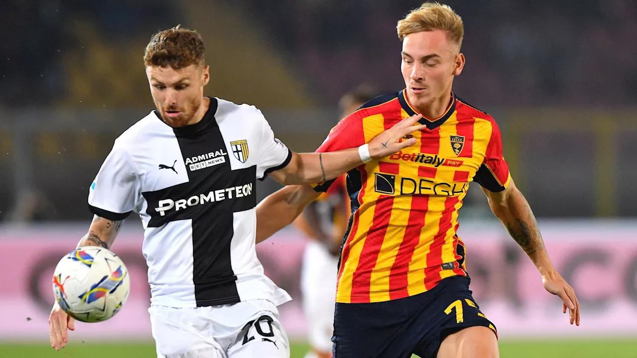  Lecce-Parma 2-2: rimonta pazzesca dei ducali nel recupero, Hainaut gela i pugliesi