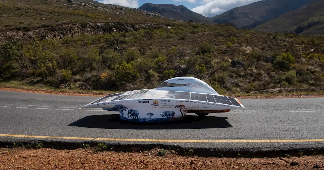 Belgian team wins South Africa's 'most extreme' solar car race