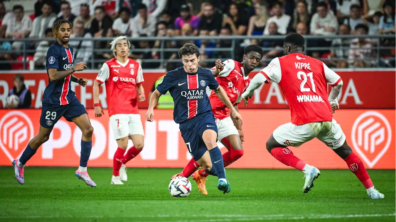 Ligue 1 : tenu en échec par Reims, le PSG laisse échapper ses premiers points