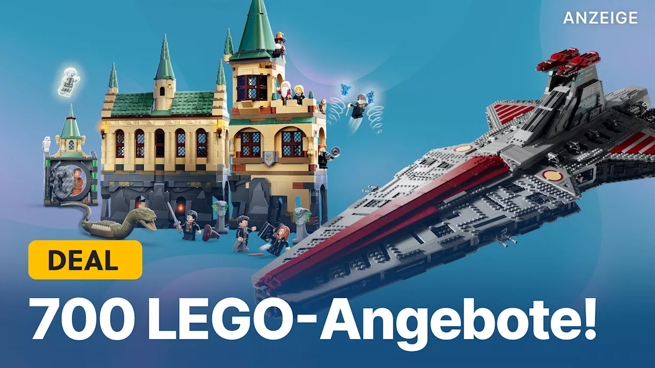 Großer LEGO-Sale gestartet: Jetzt über 700 Angebote von Star Wars bis Harry Potter sichern!