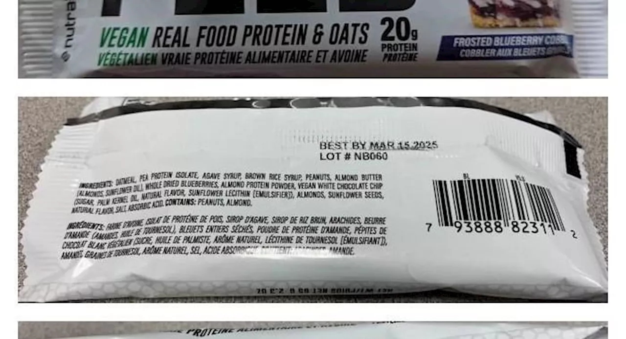 Recall expands for Nutrabolics vegan bars over undeclared milk