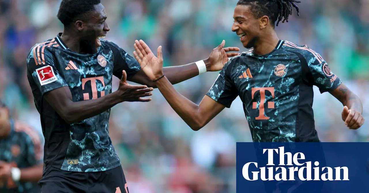 European football: Olise sparkles as Bayern Munich crush Werder Bremen