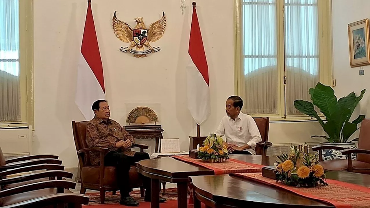 Jokowi Bertemu SBY di Istana Merdeka