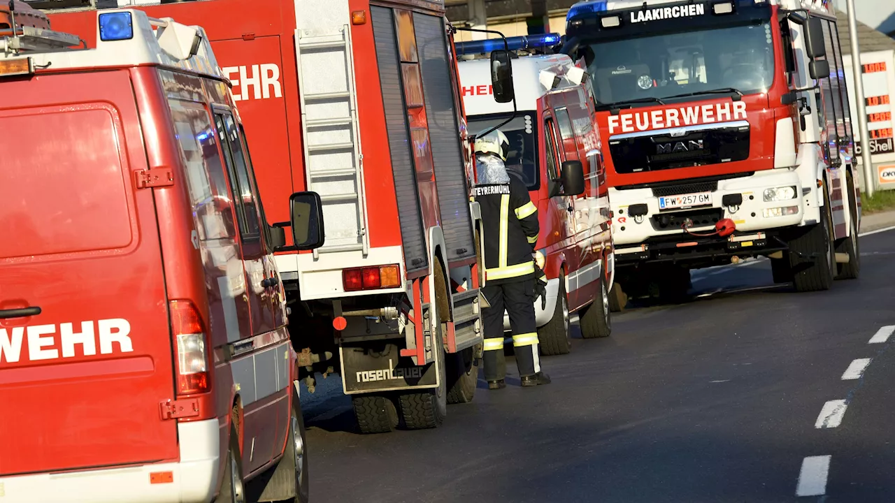 Bauernhof in Vollbrand – Feuerwehr im Großeinsatz