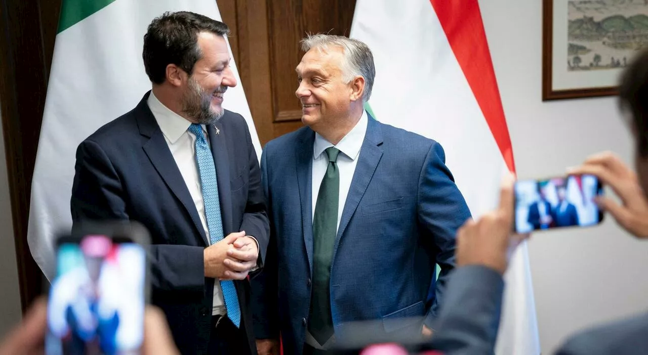 Blitz di Salvini da Orbán: stop alla guerra. Ma Meloni all’Onu starà con l’Ucraina