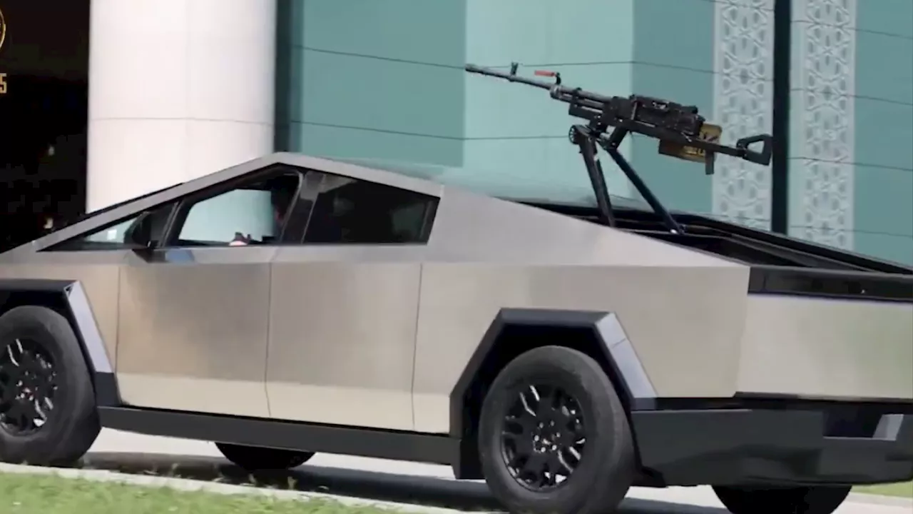 Chechen leader’s Cybertruck equipped with machine gun remotely ‘disabled’ by Tesla