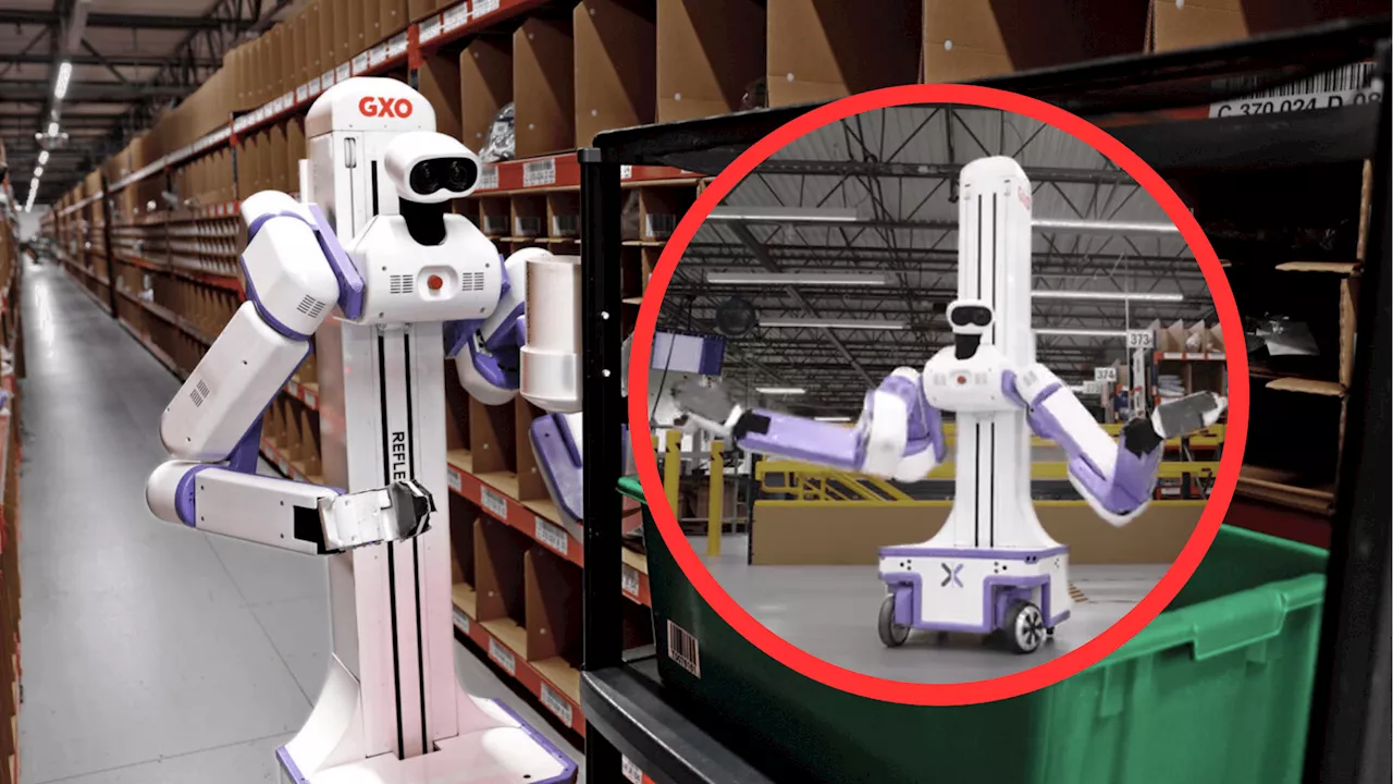 GXO deploys 20x cheaper fully autonomous Reflex robot that learns from humans