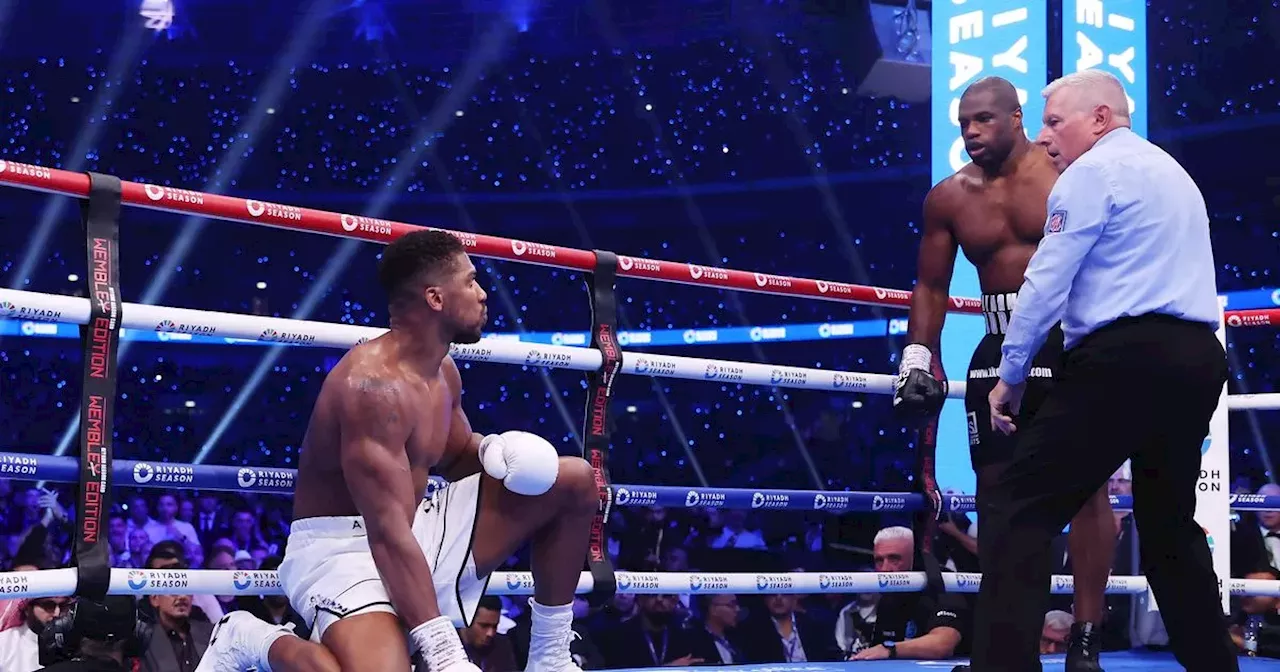 Anthony Joshua knocked out by Daniel Dubois in huge world title upset