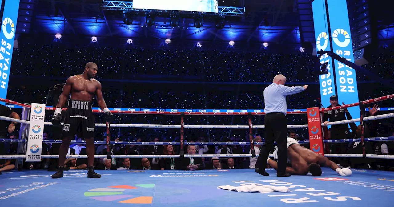 Dubois Stops Joshua in Stunning Fifth Round Knockout