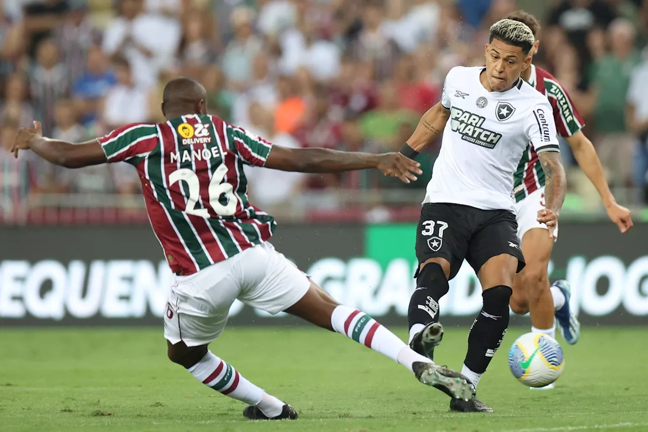 Com gol nos acréscimos, Botafogo vence o Fluminense e aumenta sequência invicta diante do rival