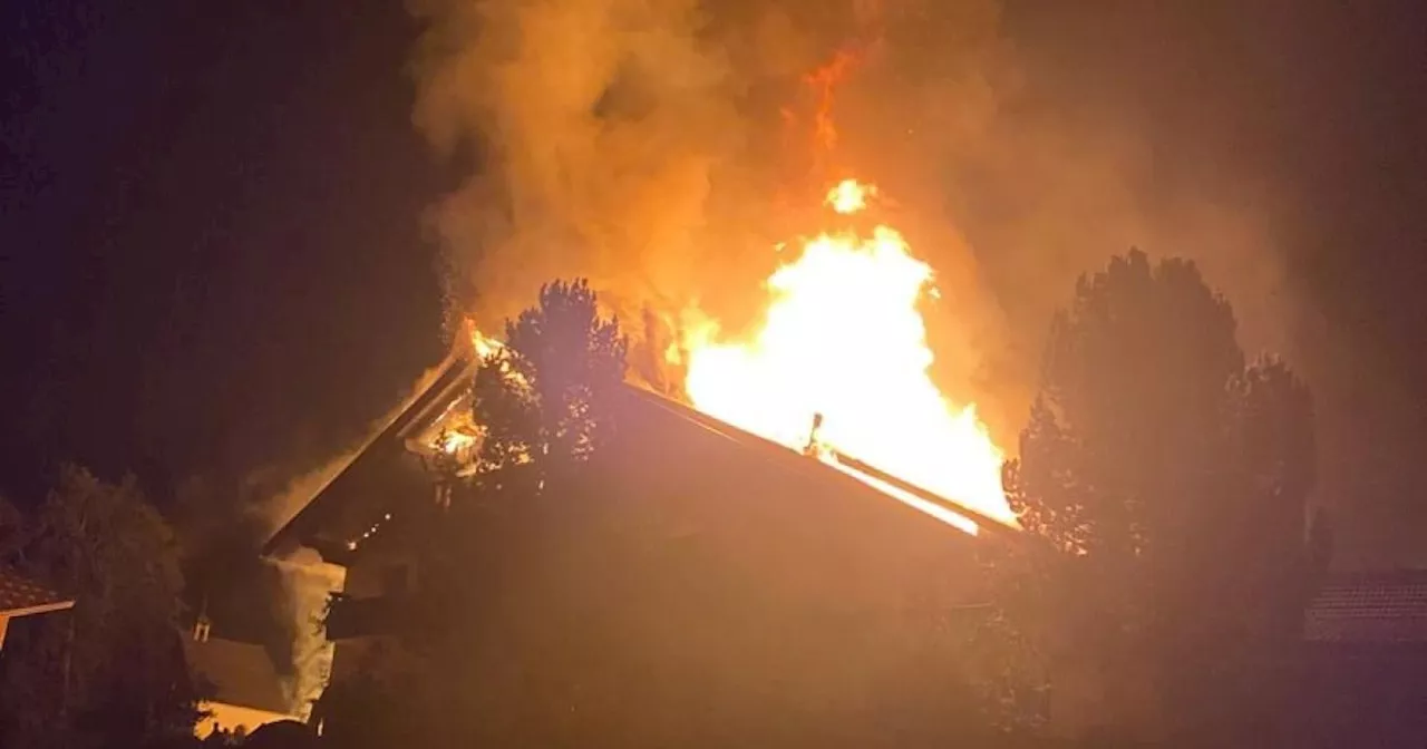 Bauernhof in Tirol nach Vollbrand großteils zerstört