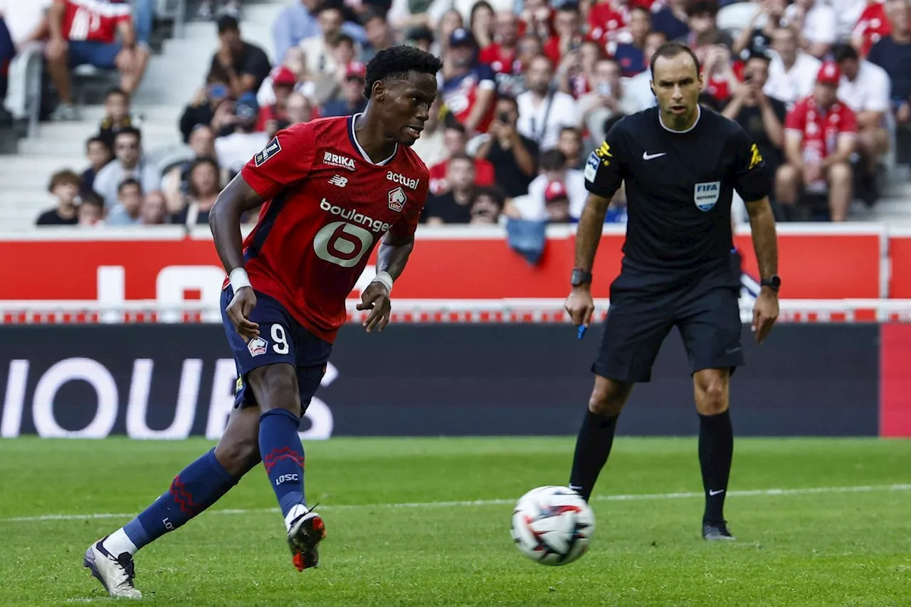 Ligue 1: Lille arrache le match nul contre Strasbourg (3-3) mais ne rassure pas