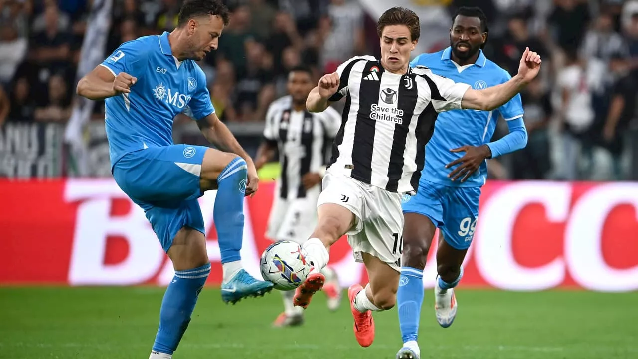 Juventus e Napoli empatam sem gols no Campeonato Italiano