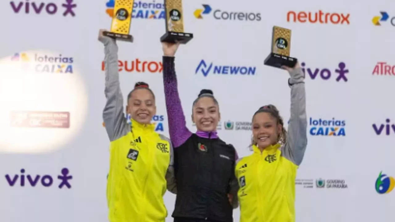 Pela primeira vez, Julia Soares conquista o Ouro no individual geral do Campeonato Brasileiro