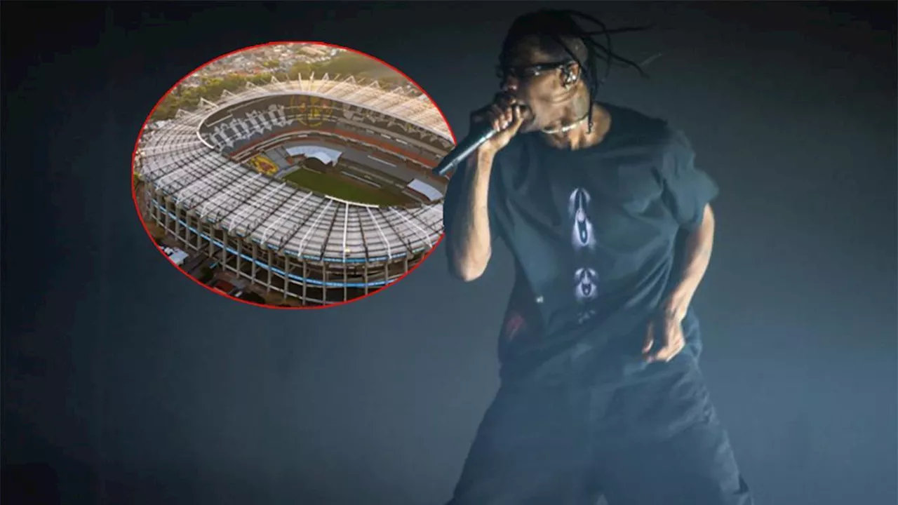 Travis Scott en México: Lluvias y calles cerradas por el concierto en la explanada del Estadio Azteca