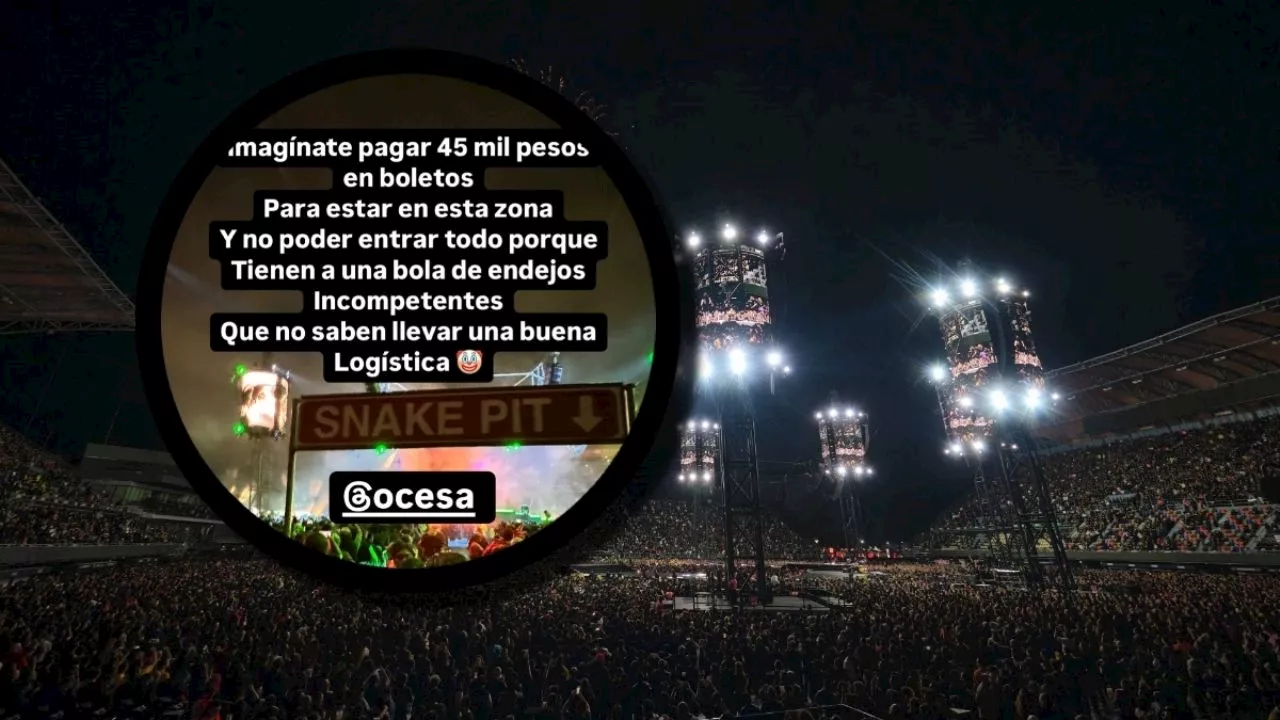 Fans Excluidos Del Concierto De Metallica En CDMX