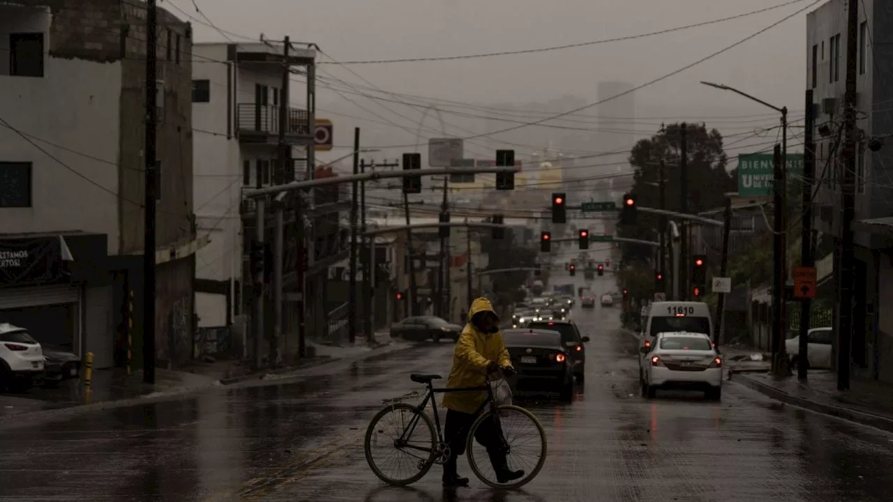 Lluvias azotarán a 16 estados de México este sábado; estos serán los más afectados