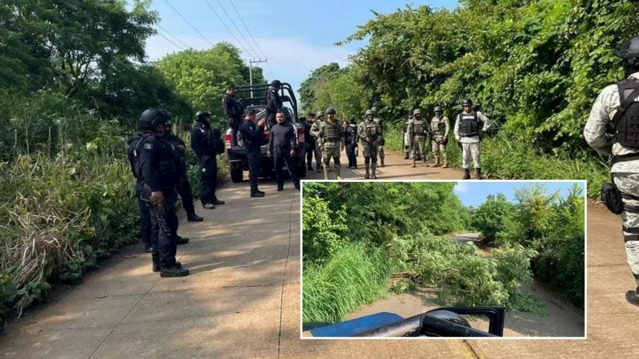 Pobladores cierran carreteras a Tatahuicapan tras cierre de la presa Yuribia, al sur de Veracruz