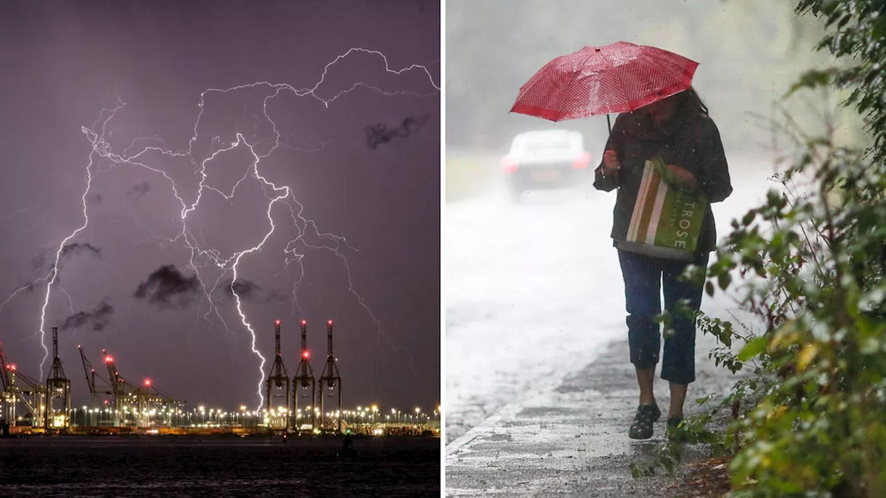 Thunderstorms and Heavy Rain Set to Drench Southern England and Wales as Summer Ends