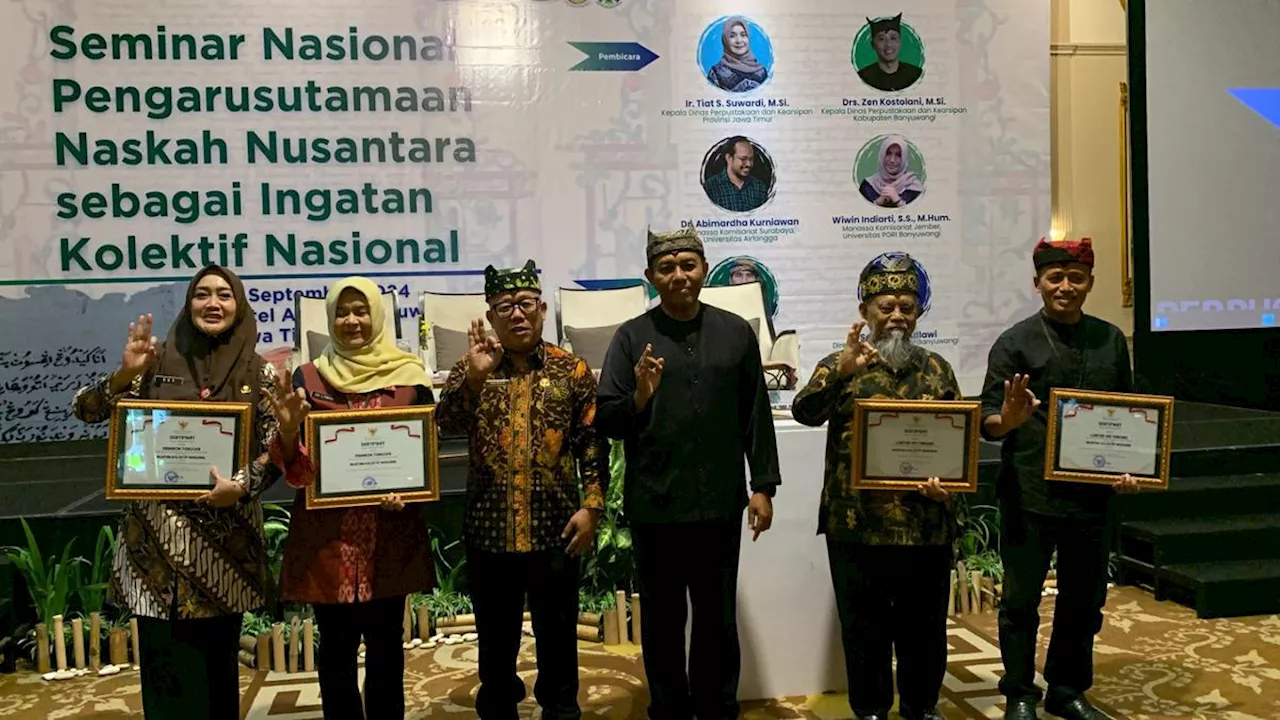 Naskah Lontar Sritanjung Resmi Jadi Ingatan Kolektif Nasional