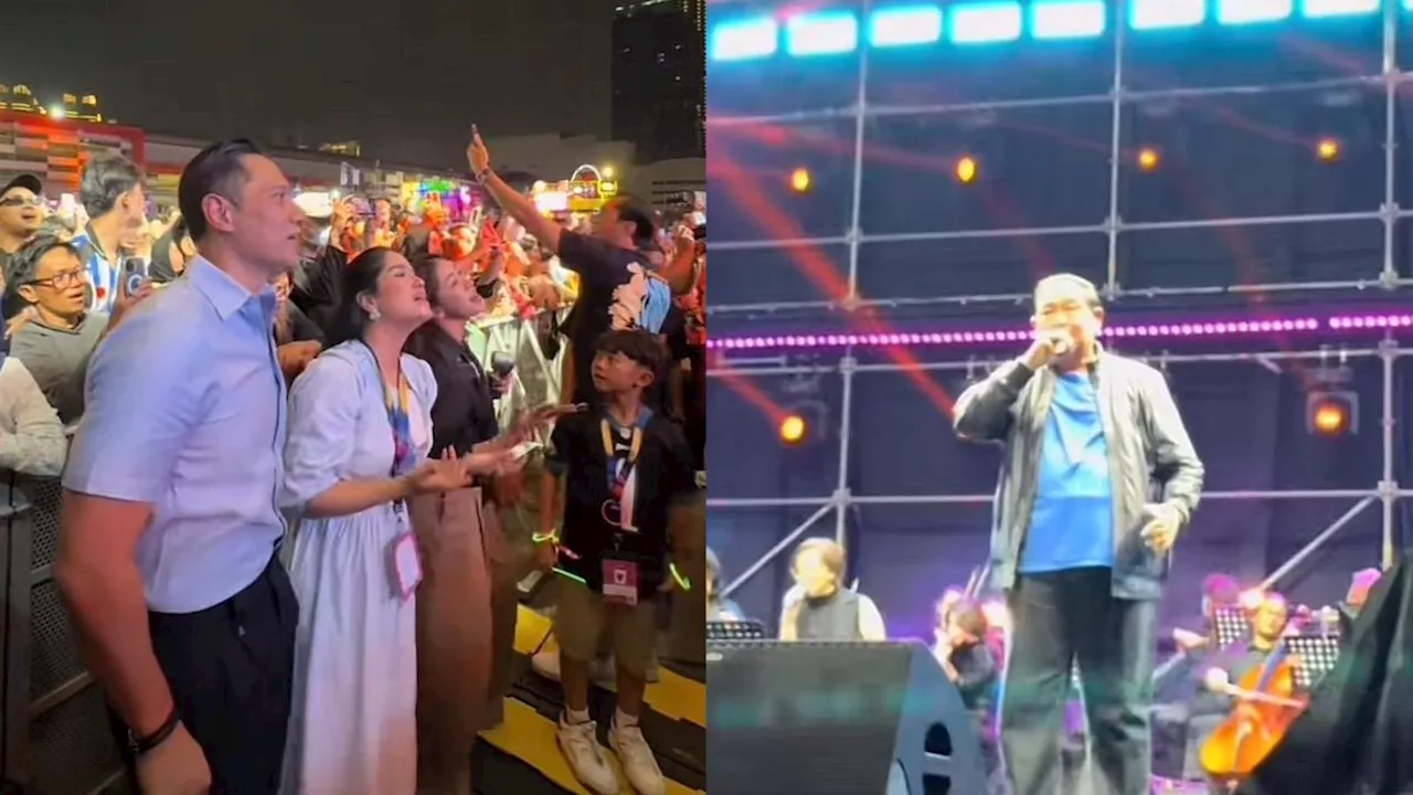 SBY Tampil di Pestapora 2024 Bawakan Lagu Tipe-X hingga Coldplay, AHY dan Annisa Pohan Ikutan Bergoyang