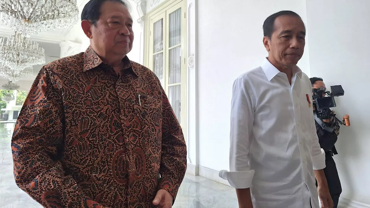 Temui Jokowi di Istana, SBY Pamit Akan ke New York AS untuk Bahas Malaria