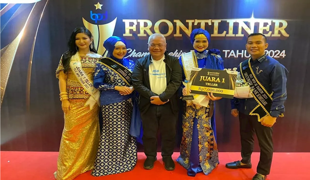 Bank Sumsel Babel Kembali Jadi Juara di Ajang Frontliner Championship BPDSI 2024