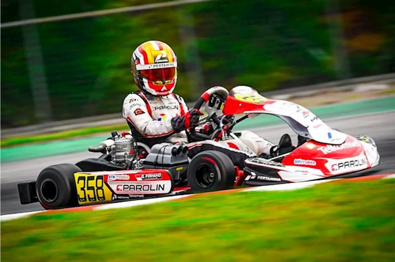 Qarrar Firhand Raih Pole di Campiano Italiano Aci Karting