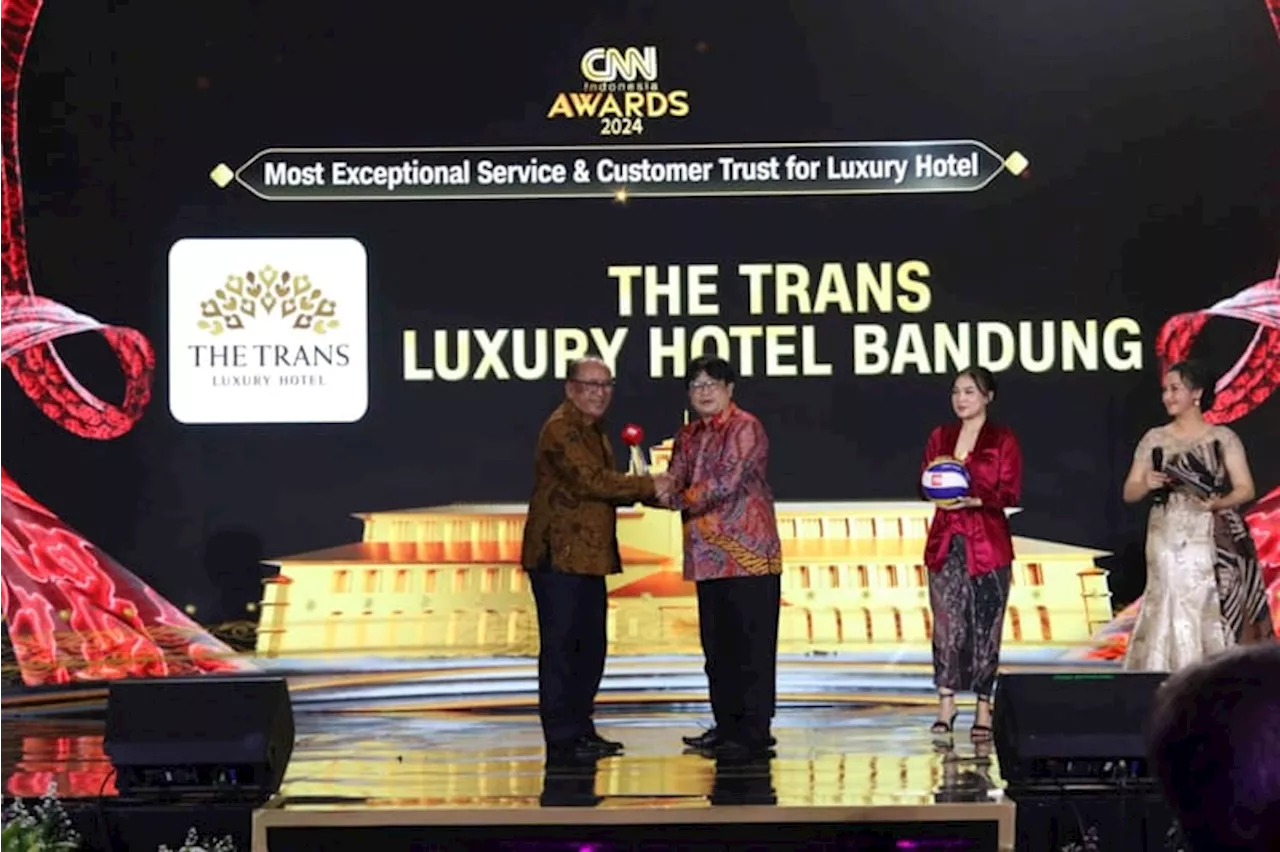 The Trans Luxury Hotel Raih Penghargaan Most Exceptional Service and Customer Trust for Luxury Hotel