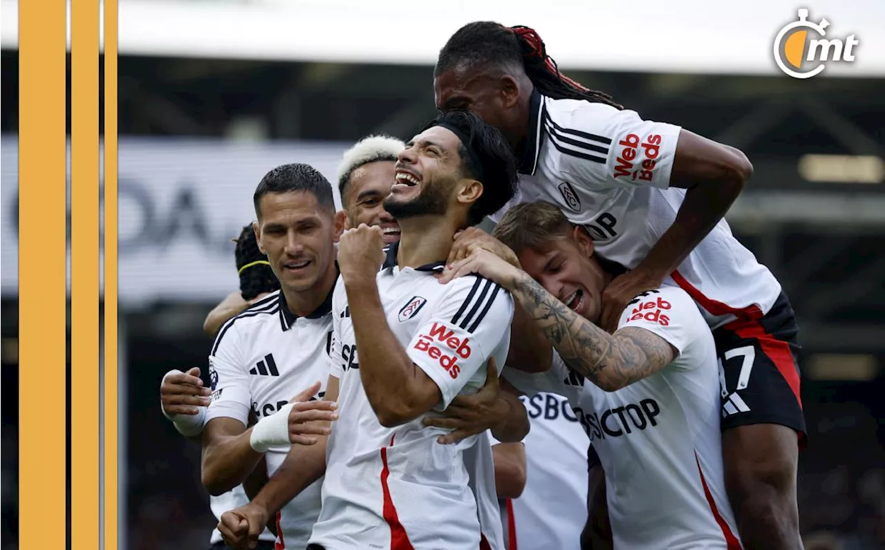 Con un golazo, Raúl Jiménez comandó victoria del Fulham ante Newcastle United