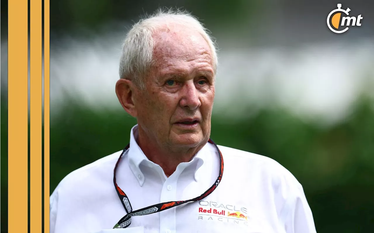 Helmut Marko, preocupado con Red Bull: 'Tenemos el mismo ritmo que Colapinto'