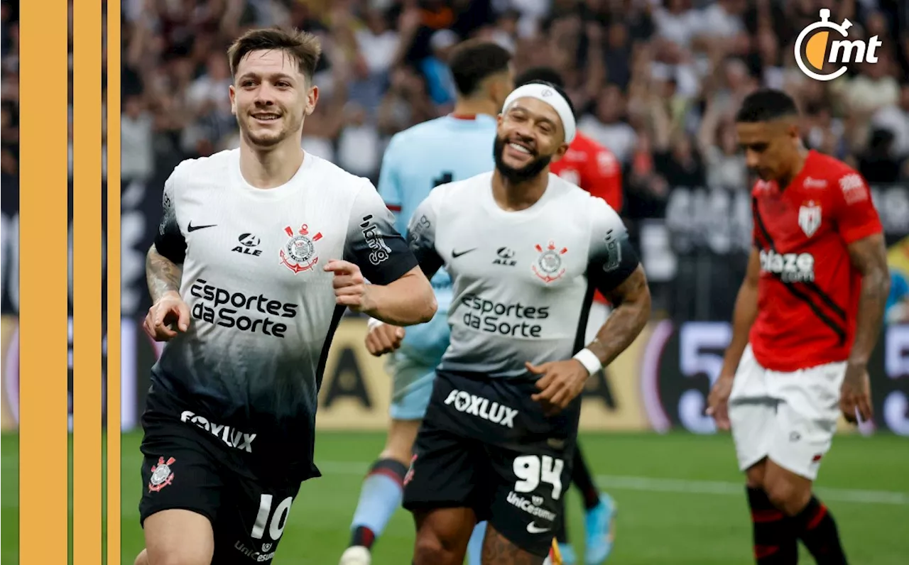 Memphis Depay se estrena en el Corinthians brasileño con una victoria decisiva