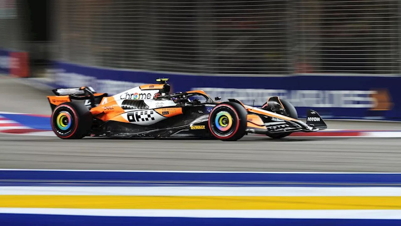 F1 : Lando Norris partira en pole position du Grand Prix de Singapour dimanche