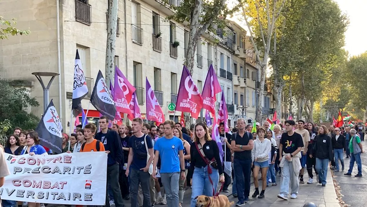 Un millier de personnes dans les rues de Montpellier contre les choix d’Emmanuel Macron