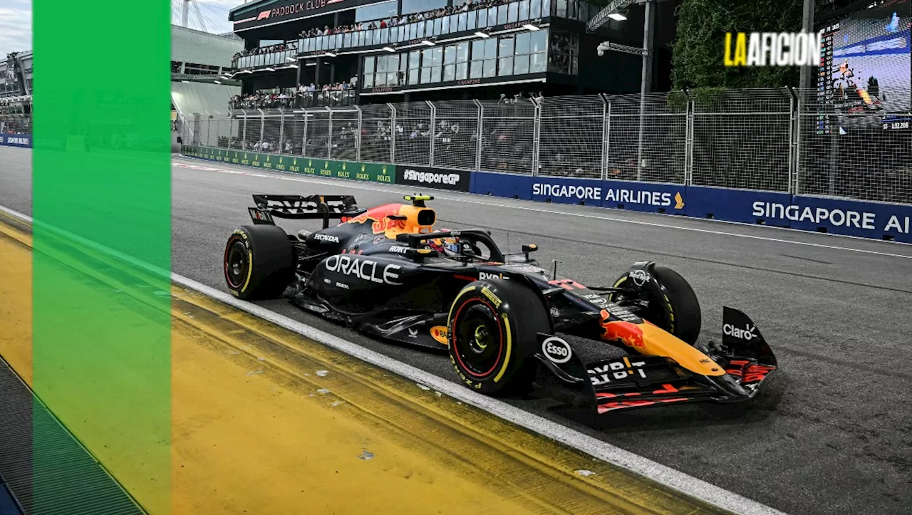 'Checo' Pérez arrancará fuera del top 10 del GP de Singapur tras quedar fuera en Q2