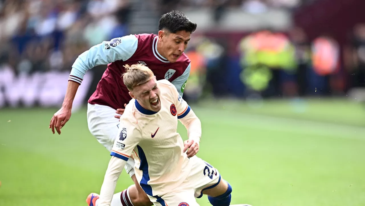 Edson Álvarez y el West Ham caen ante el Chelsea en la Premier League