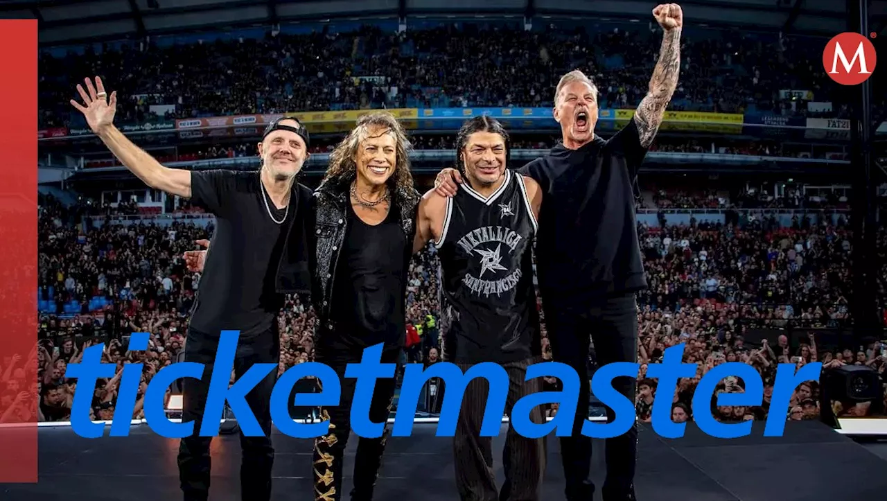 ¡Se quedaron afuera! Usuarios reportan sobreventa de boletos en concierto de Metallica