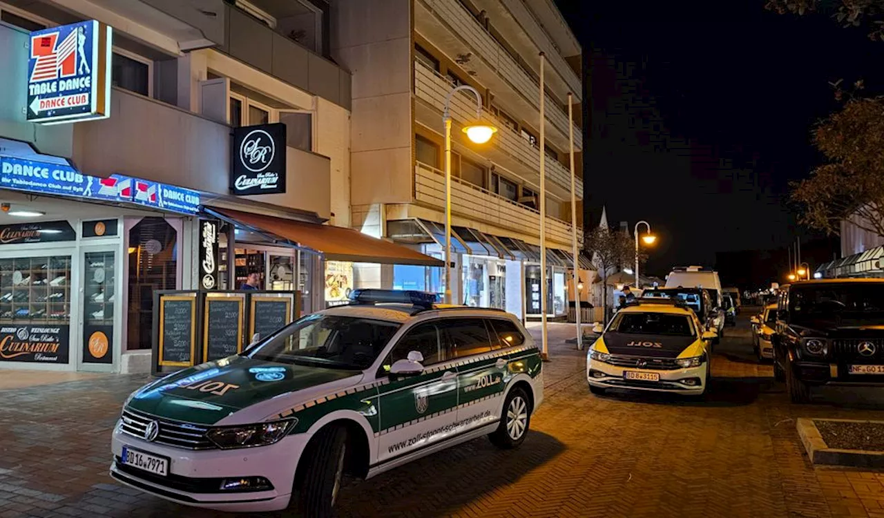 Schwarzarbeit und Menschenhandel – Razzia in Tabledance-Bar auf Sylt