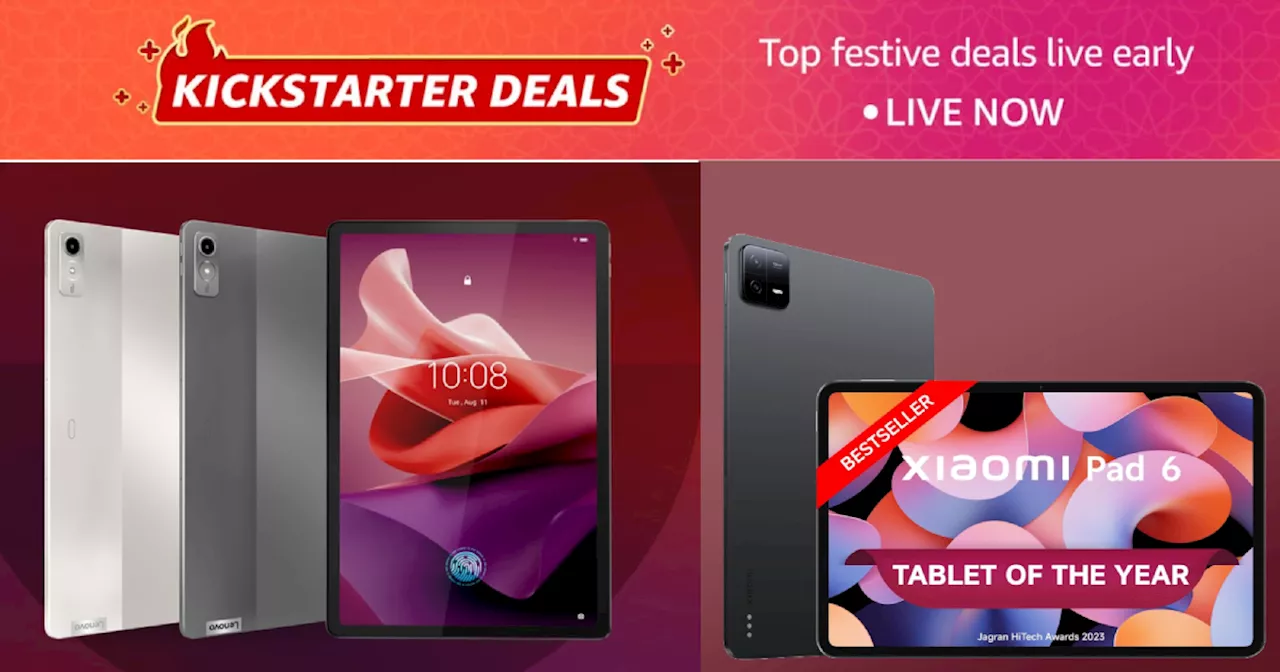 50% तक छूट पर हड़कंप मचा रही Best Tablets की ये सस्ती डील, Amazon Great Indian Festival के पहले ही लूट लें ऑफर