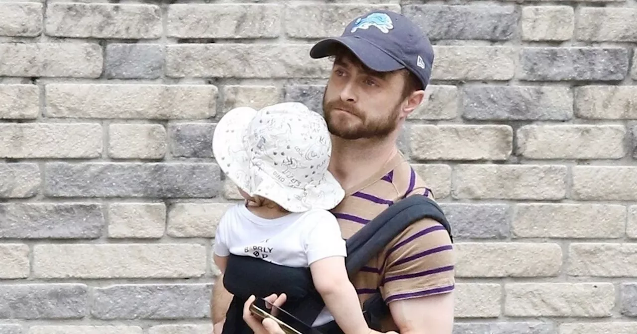 Harry Potter star Daniel Radcliffe spotted with rarely-seen son