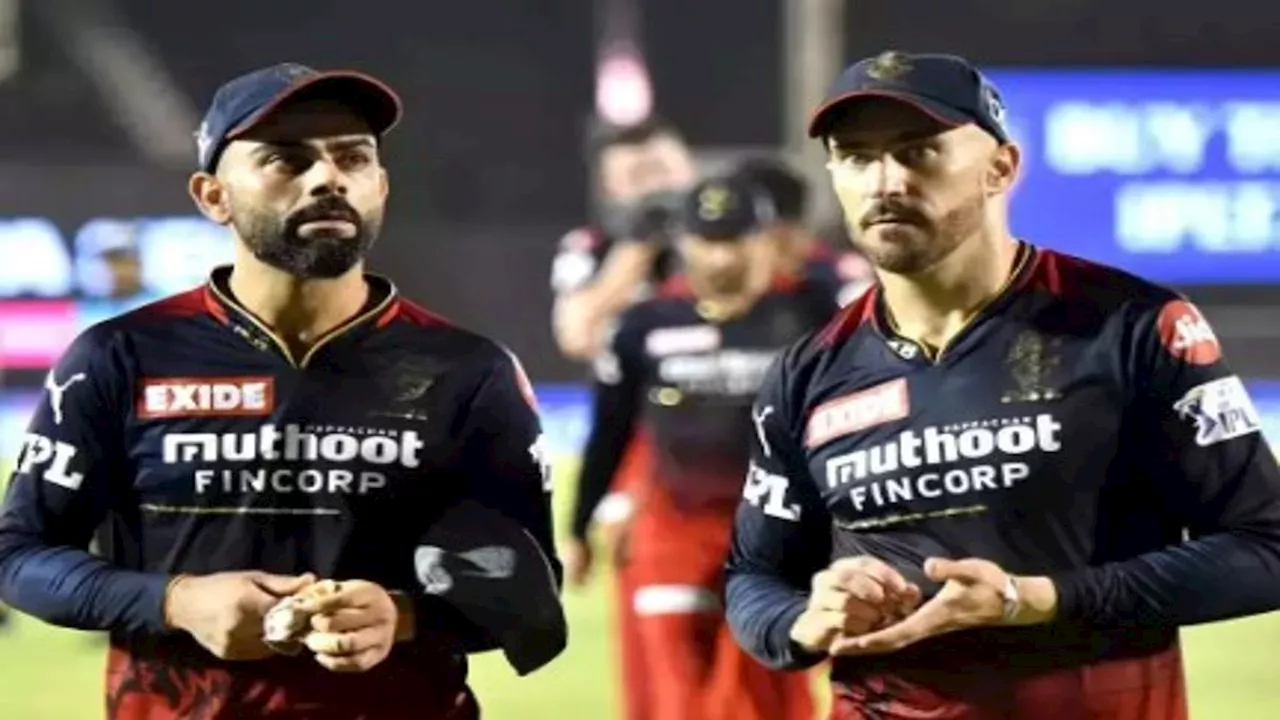 IPL 2025: फाफ डू प्लेसिस को रिलीज कर सकती है RCB, ये 2 खिलाड़ी बन सकते हैं टीम के कप्तान