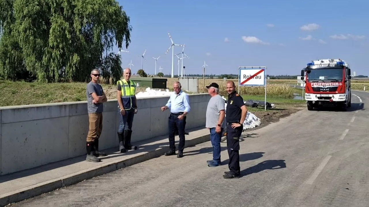 Rohrau: Brücke wieder freigegeben