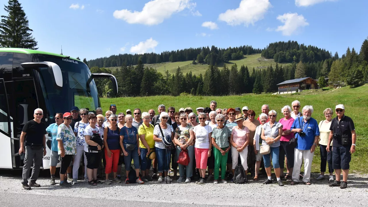 Weikendorfer und Zwerndorfer Senioren genossen Reise nach Hintersee