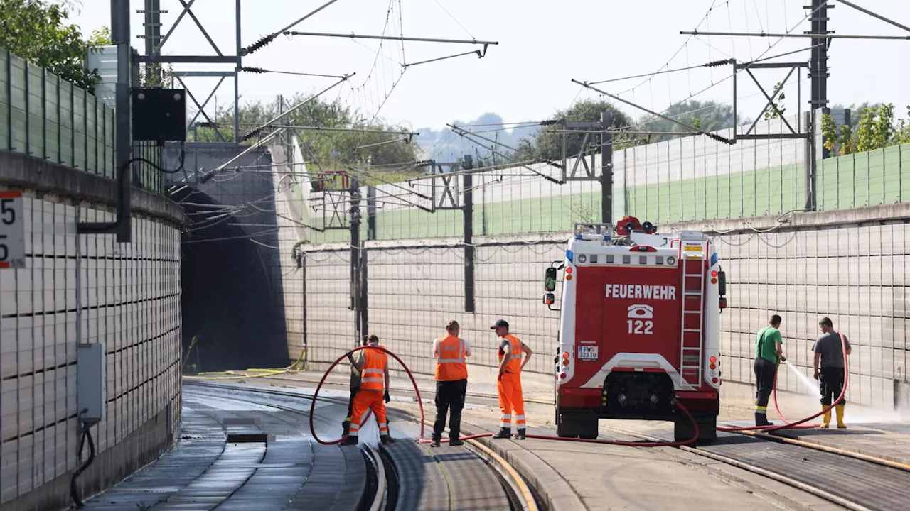 Westbahnstrecke: Atzenbrugger Tunnel ausgepumpt