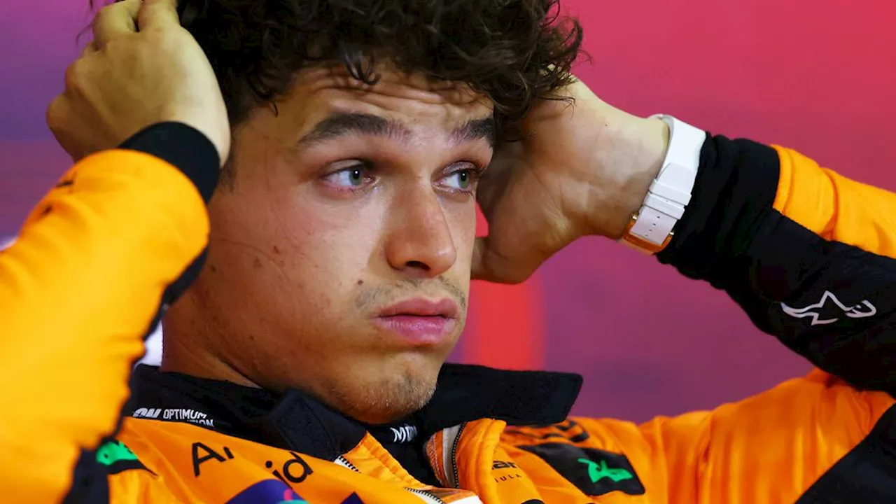 Norris snelste in laatste training Singapore, Verstappen positiever over auto