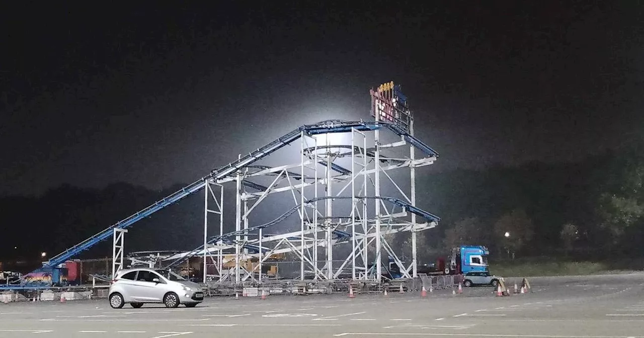 First Goose Fair rides installed with days left until event starts